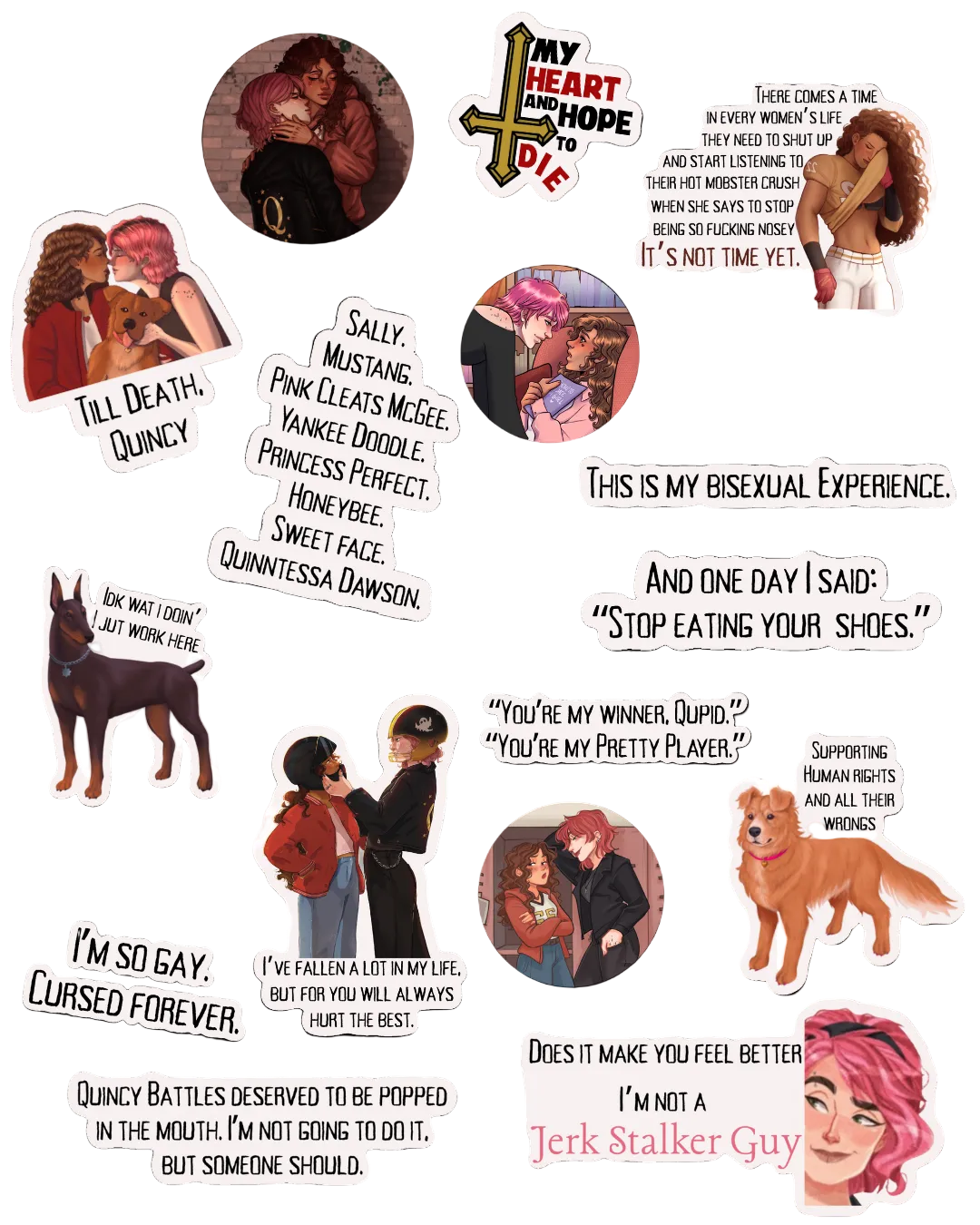 The Coven Chronicles: Issue One Sticker Pack