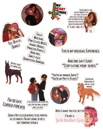 The Coven Chronicles: Issue One Sticker Pack