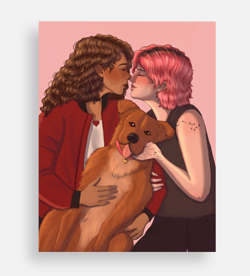 Q&Q with Scrabble Art Print